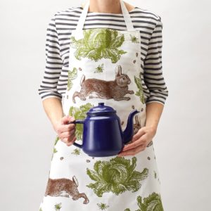 rabbit and cabbage apron