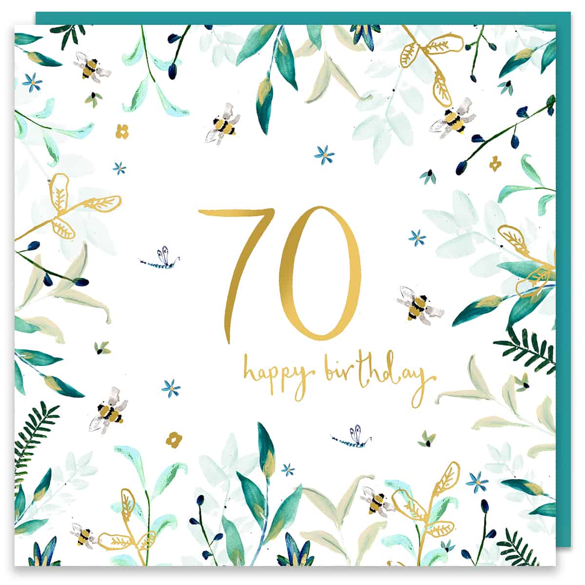 70th birthday card
