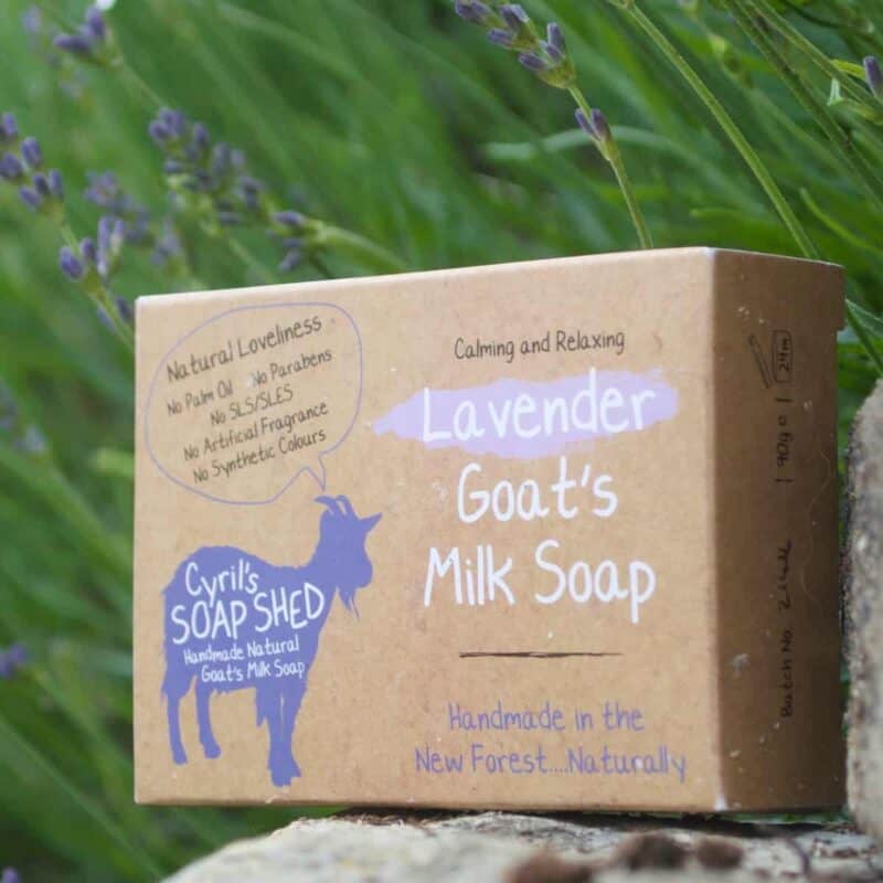 Lavender Goats Milk Soap by Cyril's soap shed