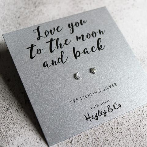love you to the moon hayley & co earrings
