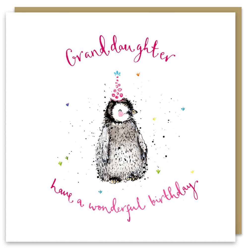 granddaughter card by louise mulgrew