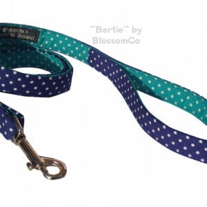 bertie dog lead by blossomco