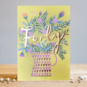 forty card by louise tiler