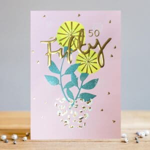 fifty card by louise tiler
