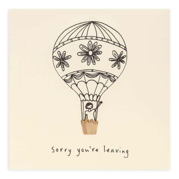 Sorry leaving by ruth jackson