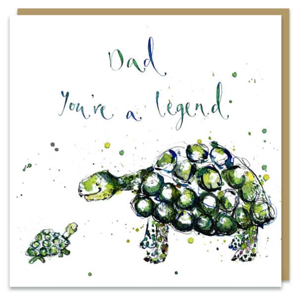Dad legend tortoise by louise mulgrew