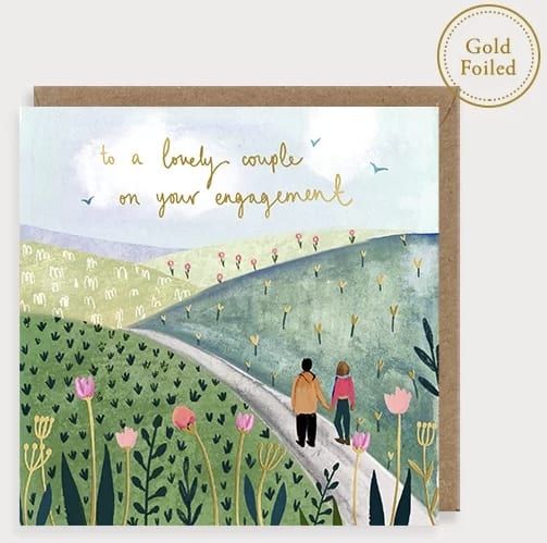 Engagement card by louise mulgrew