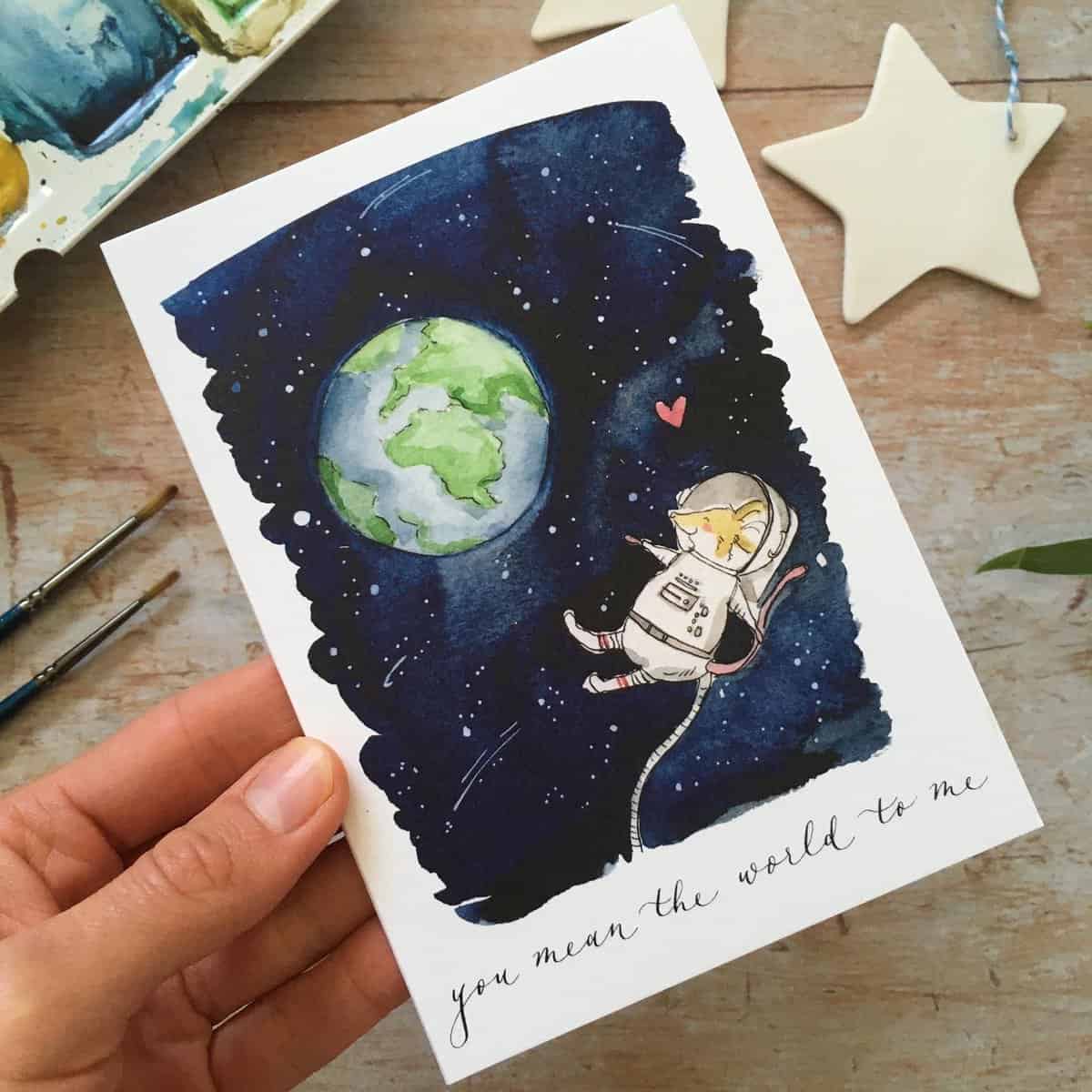 You mean the world by ellie hooi illustration