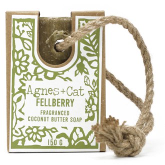 Fellberry soap on a rope by agnes + cat