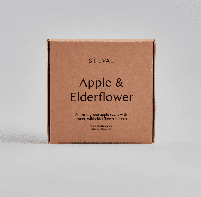Apple & elderflower scented tealights by st eval