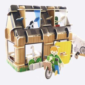 Eco-House playset by play press