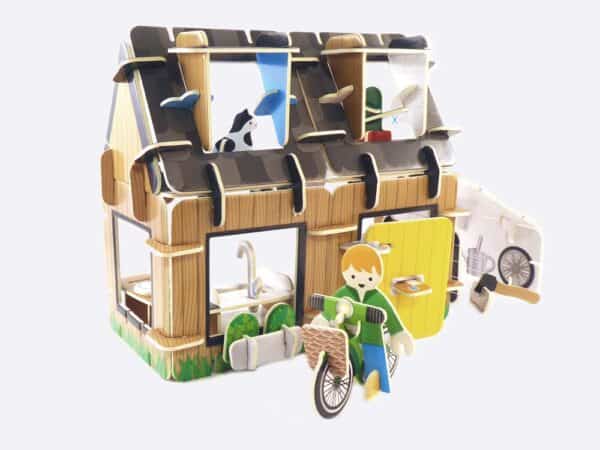 Eco-House playset by play press