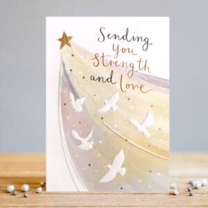 Love and Strength Card by Louise Tiler