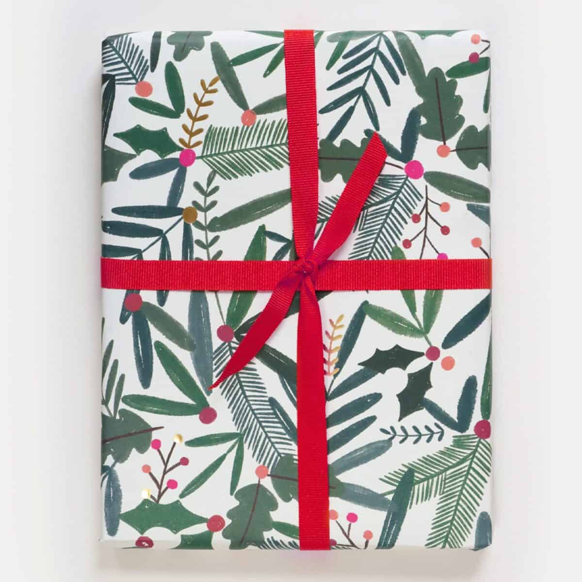 Gift Wrap Holly paper by caroline gardner