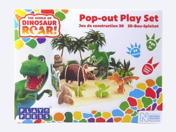 Dinosaur Roar Pop-out Eco Friendly Playset