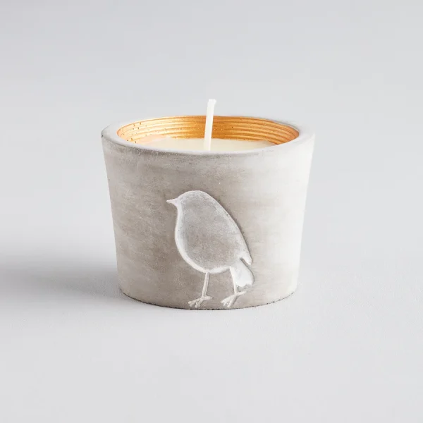 Inspiritus Scented Winter Woodland Robin Pot Candle by ST Eval