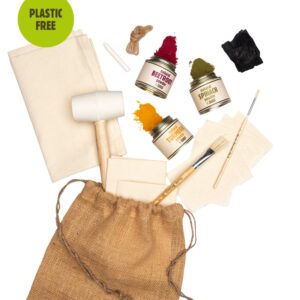 The Natural Fabric Art Kit by The Den Kit Company