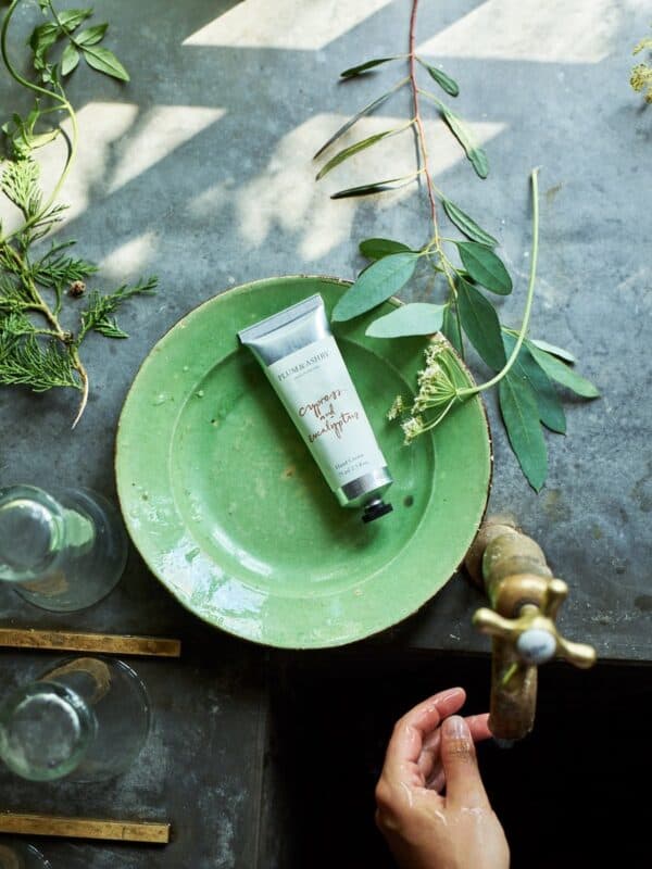 Cypress & Eucalyptus Hand Cream Tube by Plum & Ashby