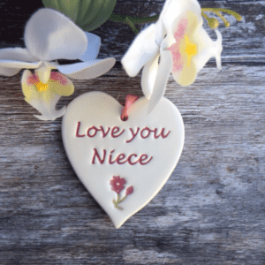 ceramic heart - broadlands pottery