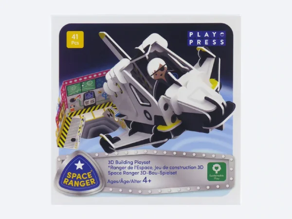 Space Ranger Eco-Friendly Playset By playpress