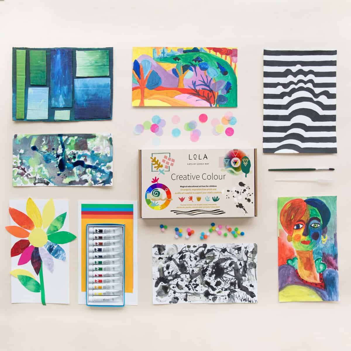 Creative Colour Art Box by Lots of Lovely Art
