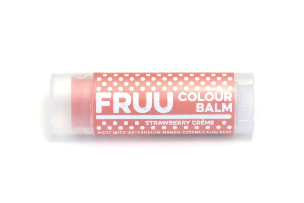 Strawberry creme colour balm by fruu