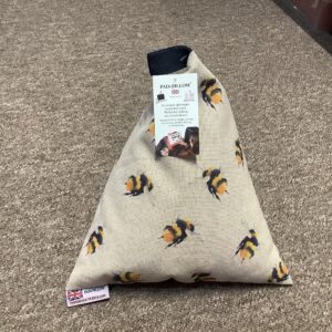 Bee padi pillow by the wheat bag company