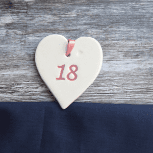 18 tag by broadlands pottery