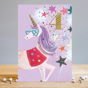 4th birthday unicorn by louise tiler