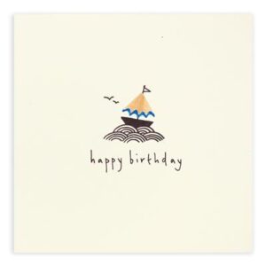 Birthday sailboat by ruth jackson