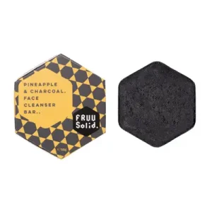 Pineapple & Charcoal Face Cleanser Bar by FRUU