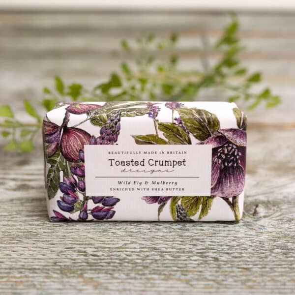 Wild Fig & Mulberry 190g Soap Bar by Toasted Crumpet