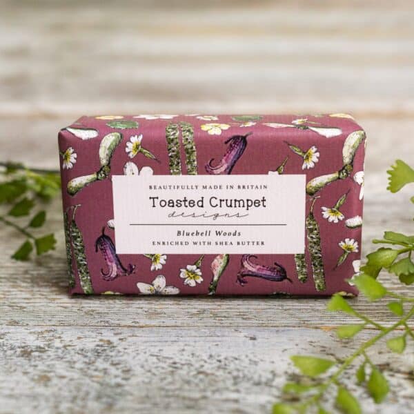 Bluebell Woods 190g Soap Bar By Toasted Crumpet