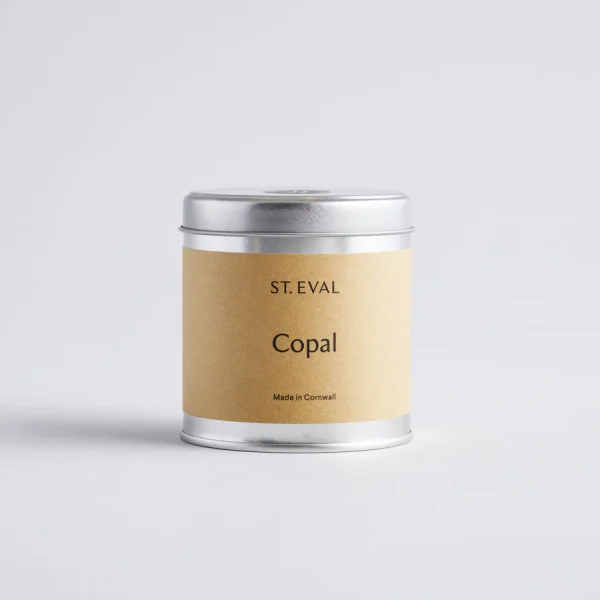 Copal Scented Candle Tin by ST Eval