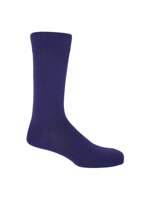 Classic Purple Socks by Peper Harow