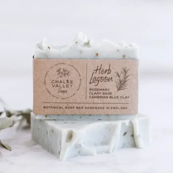 Herb Lagoon Natural Soap Bar by Chalke Valley Soaps