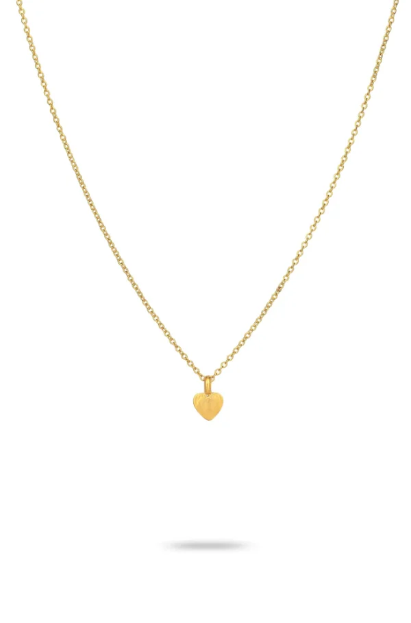 Gold Rosa Necklace by One & Eight Jewellery