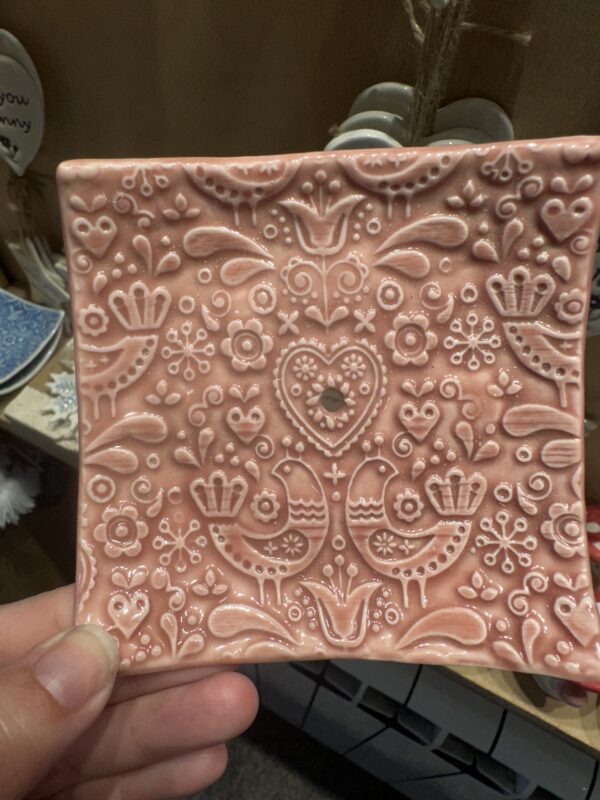 Handmade soap dish by shelly lee