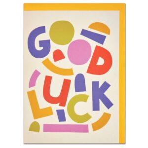 Good luck cardby raspberry blossom