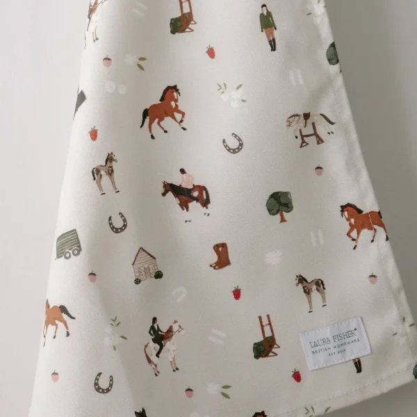 Horse Tea Towel by Laura Fisher