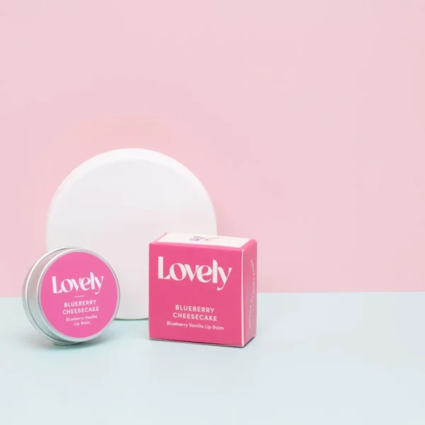 Blueberry Cheesecake Lip Balm by Lovely Skincare