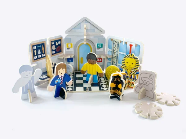 Mini Museum Playset by Play Press