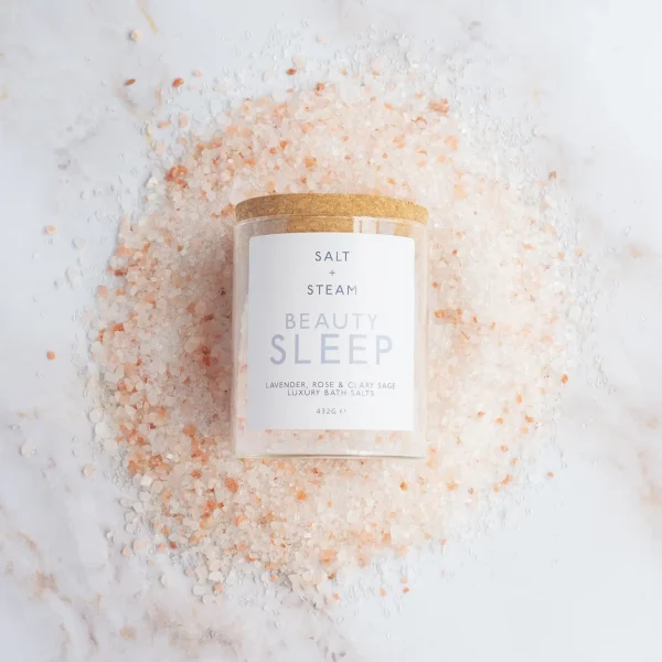 Beauty Sleep - Lavender & Rose Bath Salts 80g By Salt + Steam