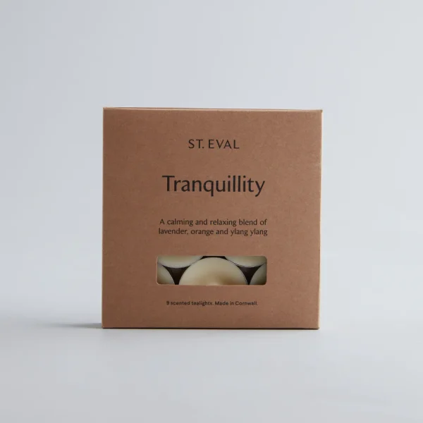 Tranquility Scented Tin Candle by ST Eval