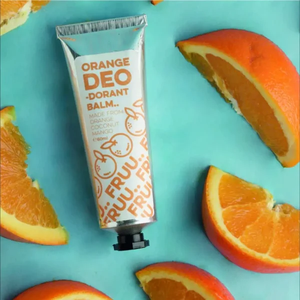 Orange & Petitgrain Deodorant Balm By Fruu