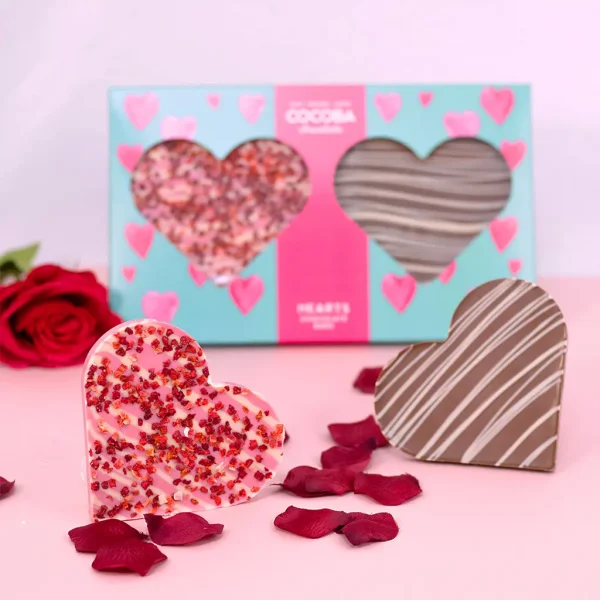 Sharing Heart Chocolate Bars by Cocoba