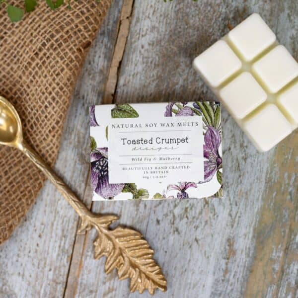 Wild Fig & Mulberry Soy Wax Melts By Toasted Crumpet