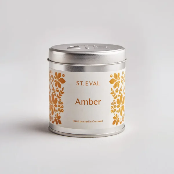 Amber Folk Scented Candle by ST Eval