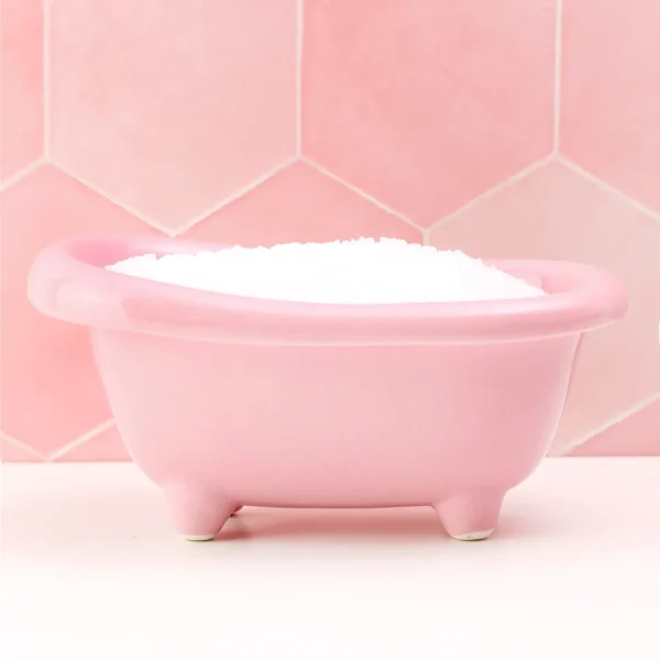 Birthday Cake- Raspberry Mashmallow Bath Salts by Lovely Skincare