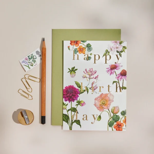 Happy Birthday Card by Catherine Lewis Design